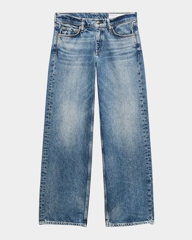 Saige Low-Rise Relaxed Jeans